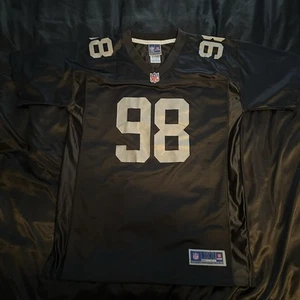 Maxx Crosby Men's XL Las Vegas Raiders Fanatics Pro Line Jersey - Black - Picture 1 of 5