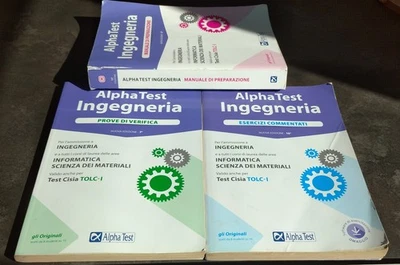 Alpha Test Ingegneria. Kit Manuale Esercizi Prove di verifica (9788848320085) - Immagine 1 di 4