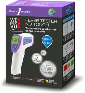 Fever-Scan No Touch, Termometro Infrarossi Digitale per Adulti E Bambini, Displa - Foto 1 di 12