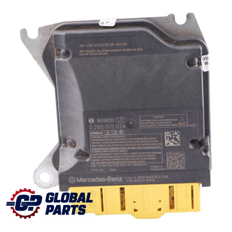 Mercedes Sprinter W907 W910 Air Modulo Sensore Unità ECU A9079020303 - Immagine 1 di 4