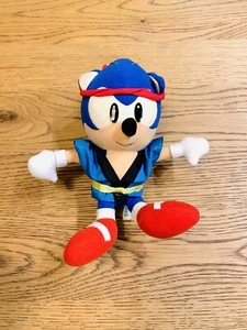1993 Sonic the Hedgehog Plush doll Festivals Ver. Very Rare SEGA From Japan - Picture 1 of 6