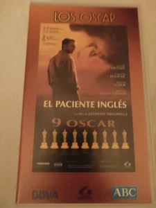 PELÍCULA VHS ORIGINAL "EL PACIENTE INGLÉS" - Imagen 1 de 3