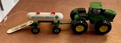 Vintage ERTL John Deere Tractor Anhydrous Ammonia Tank Trailer Farm Toy - Image 1 of 4