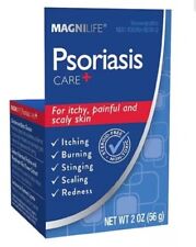 MagniLife Psoriasis Care+ for Itchy Painful & Scaly Skin Non-Toxic 2 Oz 
