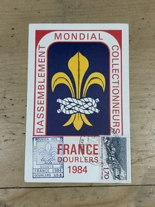 Rassemblement Mondial Collectionneurs France Dourles 1984 Pfadfindermuseum Postkarte - Bild 1 von 2