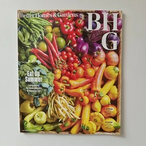BETTER HOMES & GARDENS MAGAZINE - JULY/AUG 2024 - Eat Up Summer - BRAND NEW - Picture 1 of 2