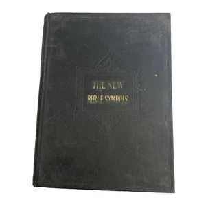 1922 Antique Book The New BIBLE SYMBOLS Large Illustrated Scarce Book Religion - Picture 1 of 14