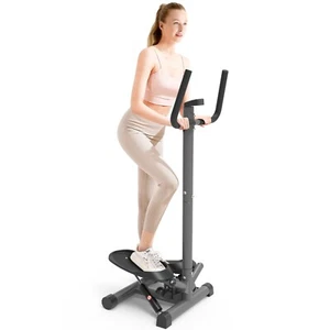 leikefitness Premium Portable Twist Stair Stepper Adjustable Resistance - Picture 1 of 7