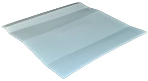DIANE VON FURSTENBERG DVF White Satin Serving Sushi Sandwich Platter Tray New - Picture 1 of 6