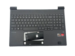 Grade B N13298-001 HP Victus 15-FA0032DX OEM Palmrest w/ BL Keyboard Genuine - Picture 1 of 1