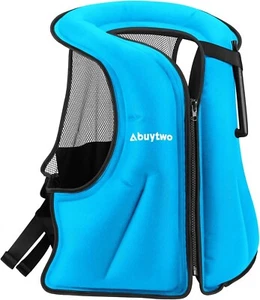 Inflatable Buoyancy Jacket Vests Adults Kayaking Snorkeling Large Chest 40-44 - Picture 1 of 1