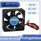 DC 5V 12V 24V 5015 Cooling Fan Component Cooler Cooler Fan - For DIY 3D Printer