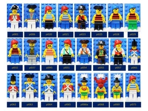 ☠️Kate's Figs: LEGO Pirates Minifigures - Classic, Armada, Guards, Islanders ⚓🦜 - Picture 1 of 160