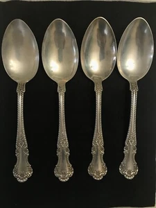 Gotham Sterling Cambridge (4) Servierlöffel P Monogramm Pat. 1899 - Bild 1 von 6