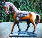Vintage Gettysburg, PA National Monument Souvenir Brass/Copper Saddled Horse 