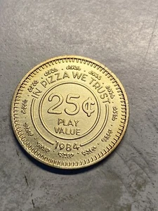 1984 Chuck E Cheese Token Bright and Shinny - Picture 1 of 2