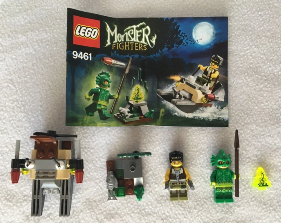 Lego 9461 La criatura del pantano de 2012 - Completo con instrucciones sin caja Foto 1 de 4