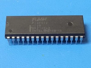 (1 PC) P28F512-200 INTEL Flash, 64KX8, 200ns, PDIP32 - Picture 1 of 1