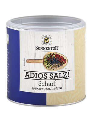 (65,45 EUR/kg) Sonnentor Adios Salz Scharf Große Dose Bio 165 G • 10.80€