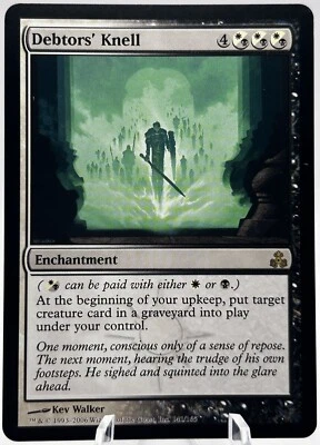 Debtor's Knell 161/165 Guildpact MTG LP - Image 1 of 2