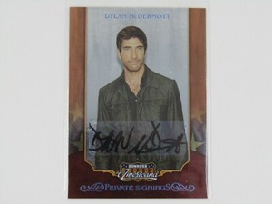 DYLAN MCDERMOTT 2009 DONRUSS AMERICANA PRIVATE SIGNINGS AUTOGRAPH AUTO #73/80