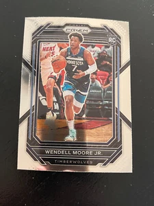 2022-23 Prizm Wendell Moore Jr Prizm Rookie Card RC #221 Timberwolves - Picture 1 of 2