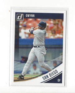 2018 Donruss Blank Back Variation #165 Tony Gwynn Padres Name VARIATION SP