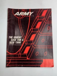 Vintage ARMY Magazine - June 1972 - M60 Tank Replacement -- U.S. ARMY - Imagen 1 de 3