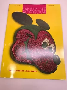 Landscape Architecture Journal Magazine Book Disney June 1990 Entertainment - Picture 1 of 4