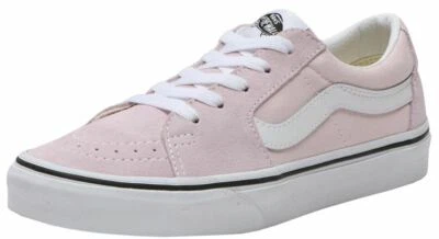 Vans UA Sk8 Low Rosa Weiß Damen Leder & Segeltuch Sportschuhe - Bild 1 von 4