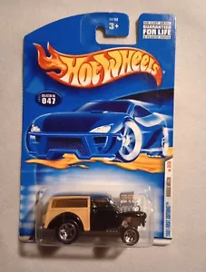 Hot Wheels 2001 First Editions 35/36 Morris Wagon 047 Black 28759 Mattel Wheels - Picture 1 of 6