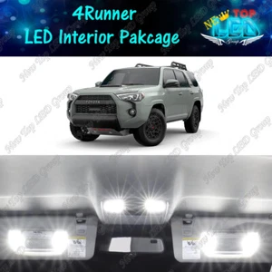White LED Lights Interior Package Kit for 2003 - 2022 2023 2024 Toyota 4Runner - Picture 1 of 11