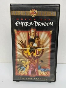 Enter the Dragon 25th Anniversary Special Edition VHS (1998) Bruce Lee - Foto 1 di 4