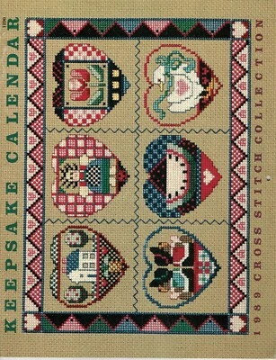 Keep Sake Calendar 12 Cross Stitch Collection Patterns By Craft Ways - Image 1 of 4
