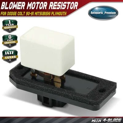 Resistencia del motor del soplador de calefacción para Dodge Colt 1990-1991 Mitsubishi Plymouth Eagle Foto 1 de 4