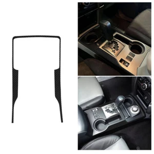 Consola de palanca de cambios de fibra de carbono marco envolvente moldura para Toyota 4Runner 2010-2013 - Imagen 1 de 14