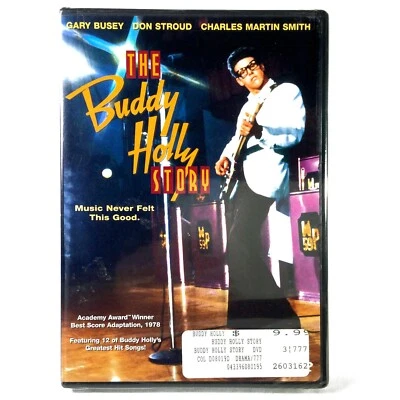 The Buddy Holly Story (DVD, 1978, Widescreen & F.S.) Brand New !   Gary Busey - Image 1 of 3