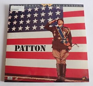 New/Sealed PATTON George C. Scott 2 Disc LASERDISC Widescreen Special Edition 