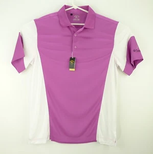 Monterey Club lila weiß Polo Herren Größe L Kurzarm 1184 BSY/WHT Neu mit Etikett - Bild 1 von 9