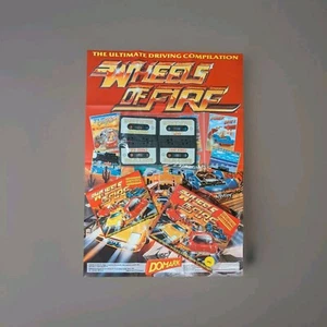 ZX Spectrum "Wheels Of Fire" 4x Driving Games - New & Complete + Poster, 1989! - Picture 1 of 9