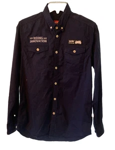 Aprilia Motociclismo Innovazione Innovazione Uomo Camicia Piccola Bottone LS - Foto 1 di 13
