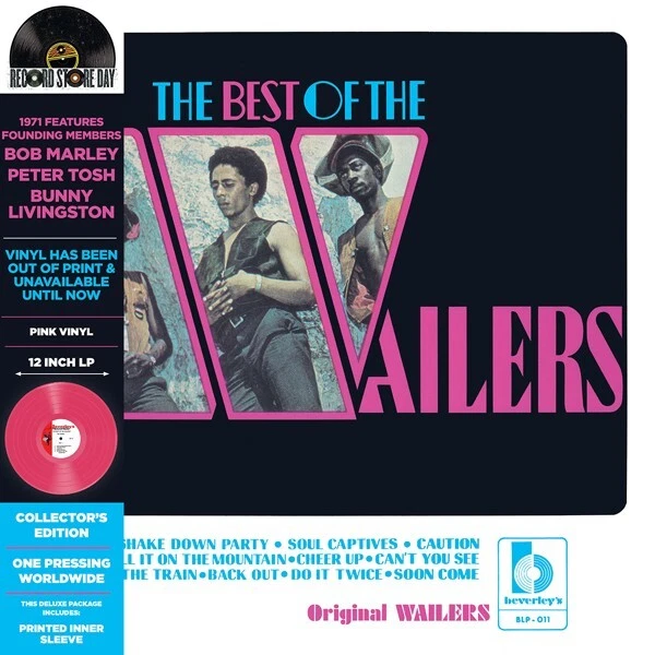 WAILERS, THE THE BEST OF THE WAILERS (PINK VINYL) (RSD 2024) VINYL LP - Image 1 of 1