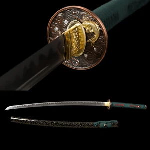 Hand Forged Razor Sharp Damascus Steel Blade Japanese Traditional Samurai Katana - Picture 1 of 13