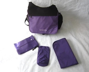 ICandy Changing bag Purple - Picture 1 of 8