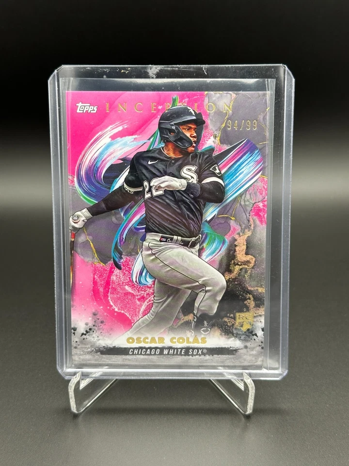2023 Topps Inception OSCAR COLAS #120 Rookie Pink /99 - Image 1 of 4