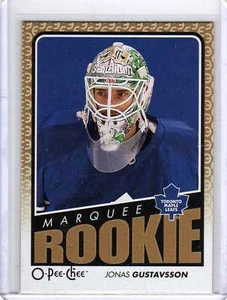 JONAS GUSTAVSSON 09/10 OPC O-Pee-Chee Update 796 ROOKIE Hockey Card - Picture 1 of 1