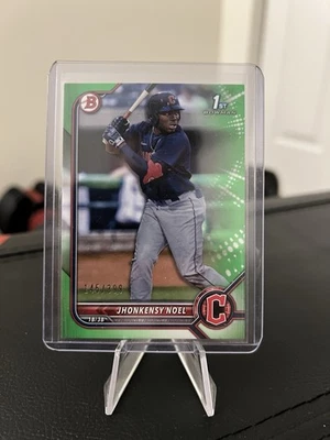 2022 Bowman - Prospects Jhonkensy Noel #BP-2 Neon Green Border /399 (RC) - Image 1 of 2