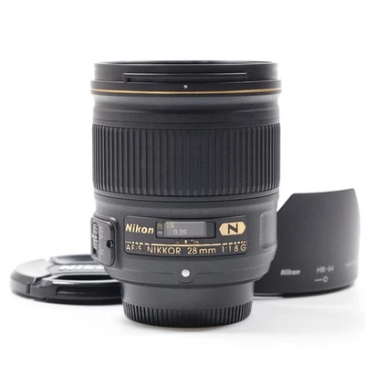  Nikon AF-S NIKKOR 28mm f/1.8G Lens [Near Mint] #2877C - Image 1 of 4