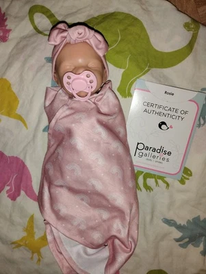 Paradise galleries 14 Inch Rosie full Silicone Baby - Image 1 of 4