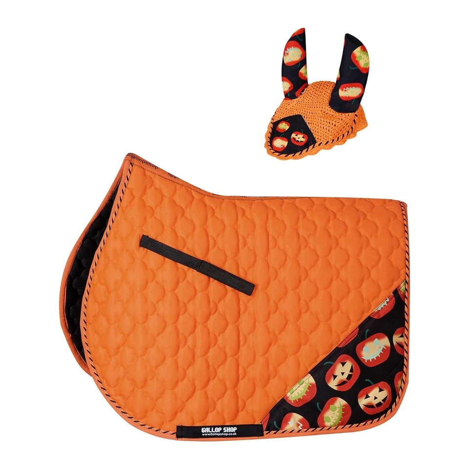 GALLOP SHOP Halloween Schabracke / Pferdetuch / Schabracke / Cosplay für Pferd